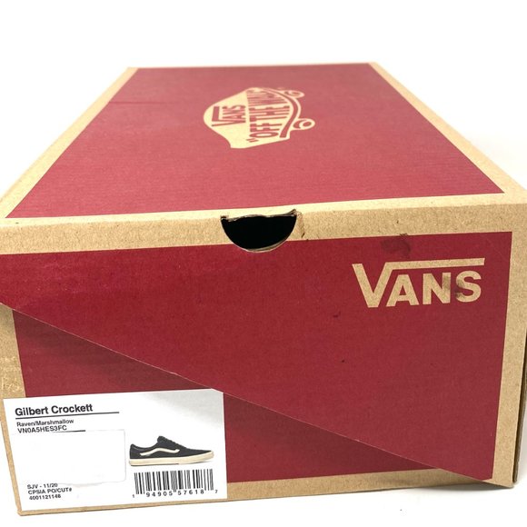 💖MEGA SALE💖Vans Gilbert Crockett Black Women Skateboarding    VN0A5HES3FC - Picture 5 of 12